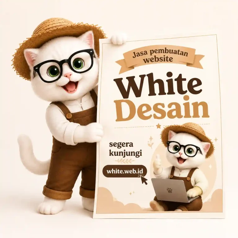 Jasa pembuatan website white desain white.web.id